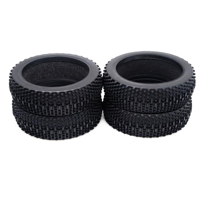 4 Buah 110Mm 1/8 RC Off-Road Buggy Mobil Ban Karet Ban untuk HSP