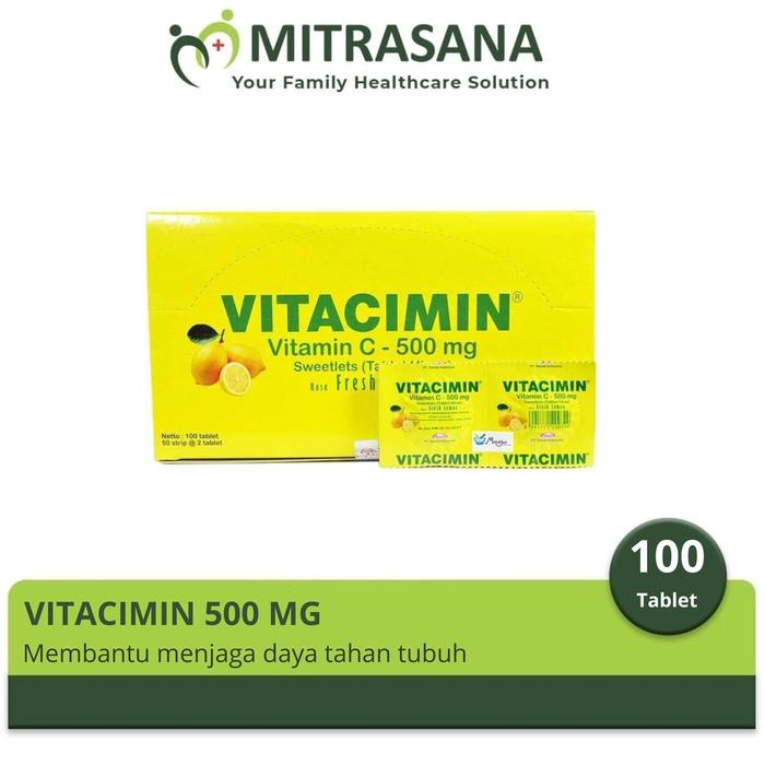 VITACIMIN 500 MG 100 TABLET