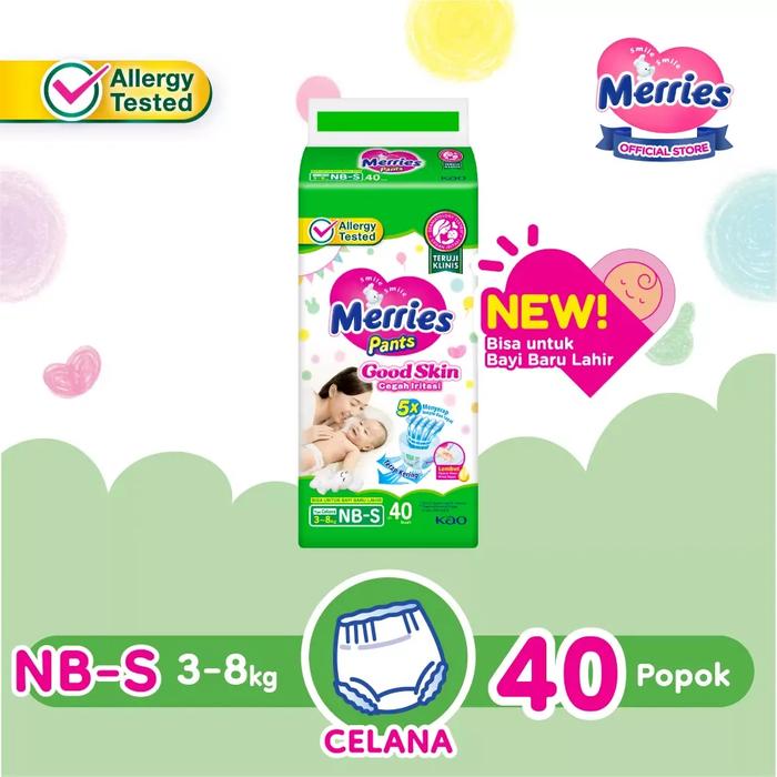 MERRIES POPOK Pants Good Skin NB-S40,L30,M34,XL26,XL38,L44,M50,XXL28