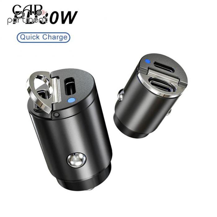 Quick Charge Car Charger Quick Charge Qc 4.0 3.0 Multifunctional Mini