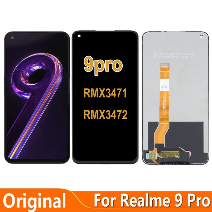 Original For Realme 9 Pro 9pro RMX3471 RMX3472 LCD Display Touch