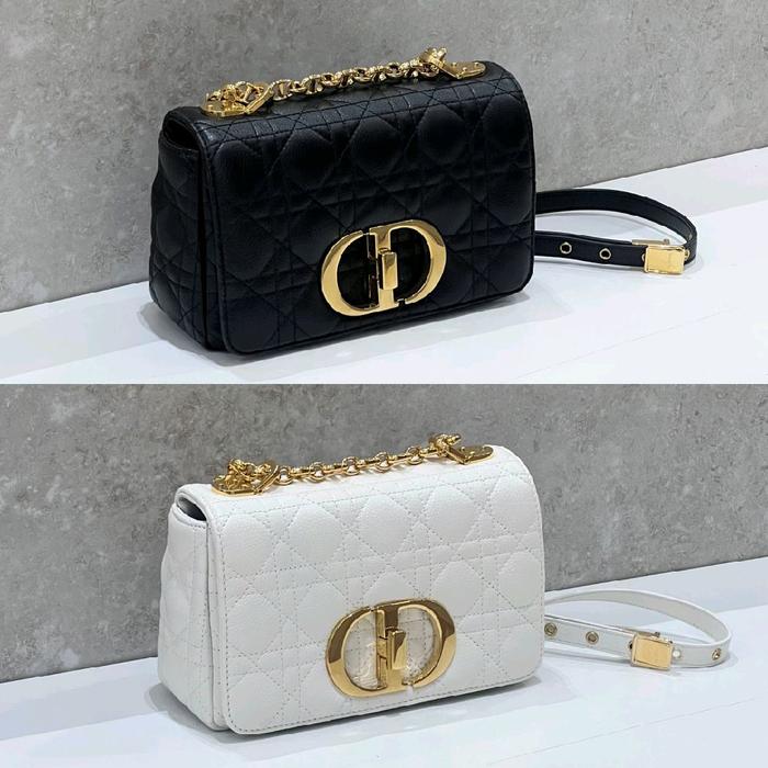 Dior Caro Small Microcannage Bag