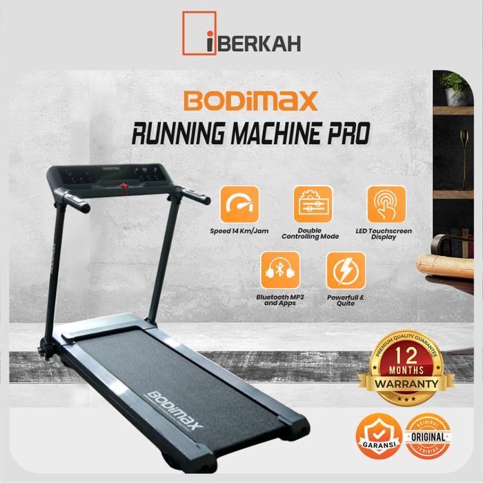 BODIMAX RUNNING MACHINE PRO – FOLDING TREADMILL / GYM / ALAT OLAHRAGA / FITNESS - Pro