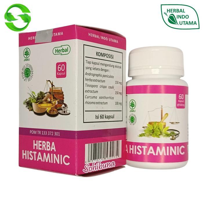 Herba Histaminic, Obat Herbal Gatal, Alergi Kulit, Eksim, Kudis, kurap
