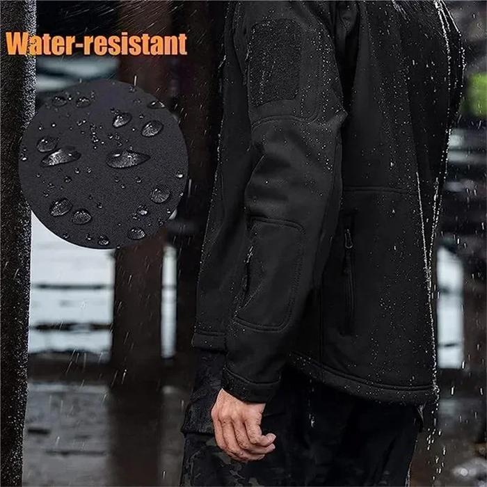 Outdoor Military Tactical Shark Skin Man Jackets Coats Scuba Diving Dive SSI Fleece Warm SoftShell J