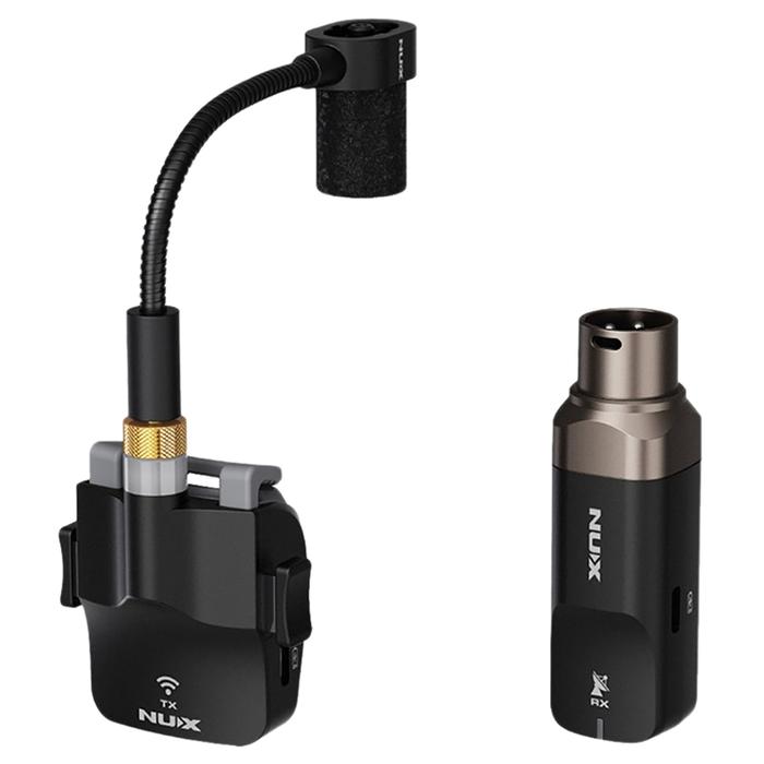 NUX Wireless Microphone,B6 Saxophone Microphone,Wireless Receiver And