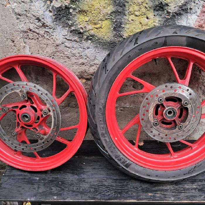 Velg Cbr 150 r facelift cb 150r face lift pelek racing palang original ori copotan standar kelengkap