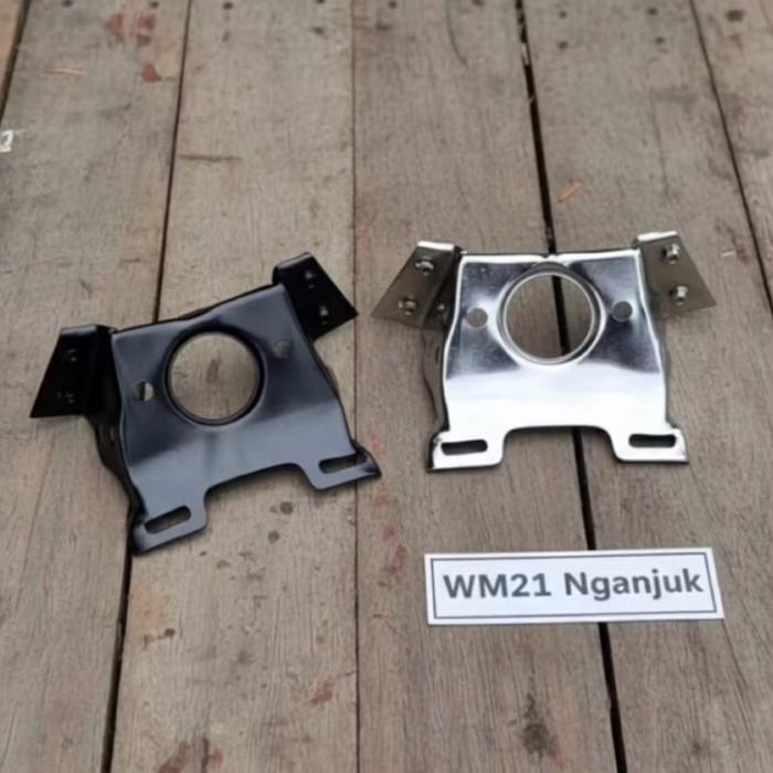 Pangkon Stopan GL100 Hitam & Chrome Dudukan Lampu Belakang Honda GL 100 Berkualitas