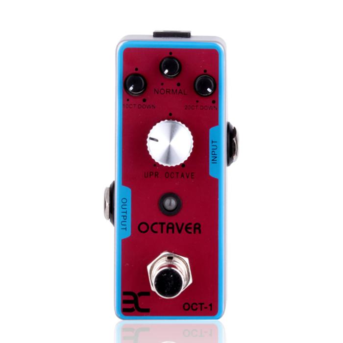 EX T-CUBE SERIES PEDALS Octaver TC-01 OCT-1 Full metal shell + Free