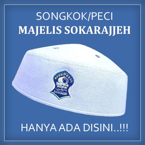 Songkok MAJELIS SOKARAJJEH Pondok Salafiyah Syafi'iyah Sukorejo Peci Kopiah