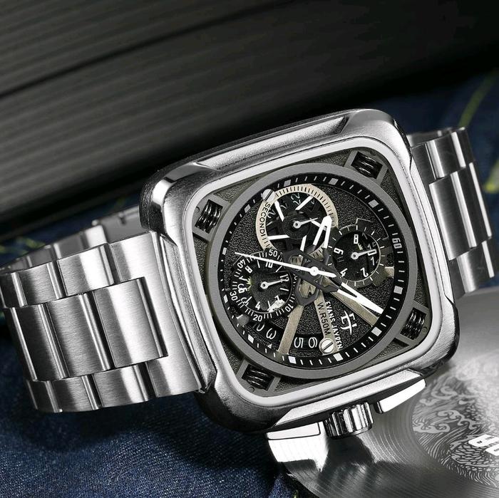 evans jayden 9555 jam tangan pria Analog Kemewahan