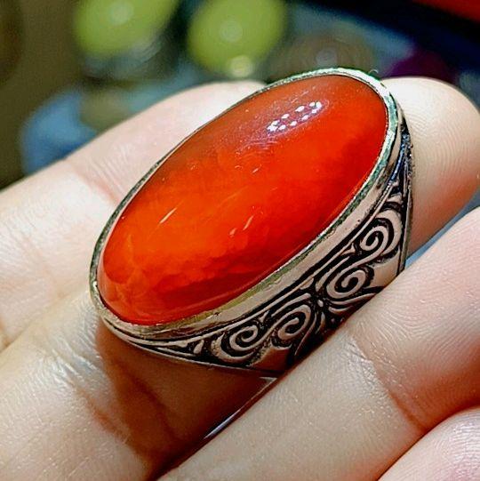 batu cincin pandan nanas madu ring alpaka super