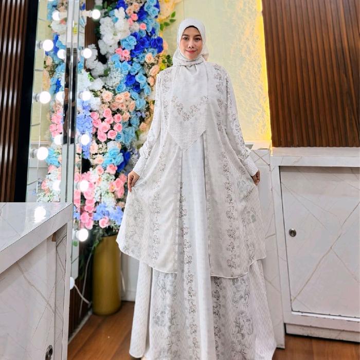 NARAYA Series Printing by Dzhira syari Gamis Muslimah