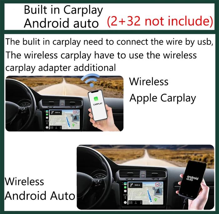 Qualcomm Carplay Android 12 For Honda Stream 2 2006 -2014 Right hand