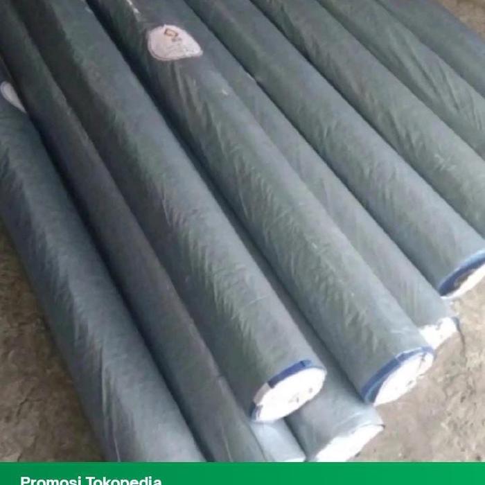 Terpal A12 /roll Biru-silver
