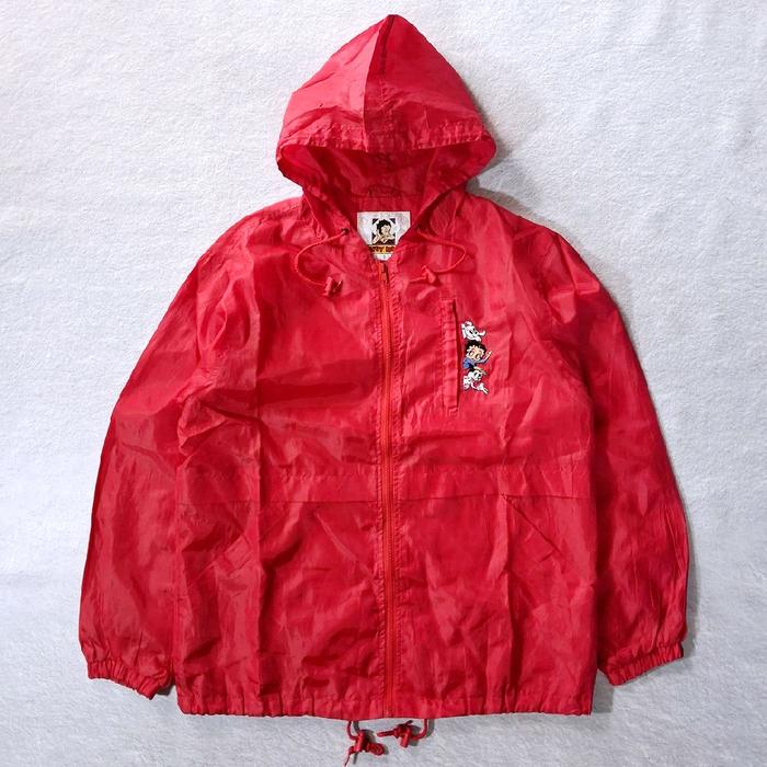 BETTY BOOP WINDBREAKER HOODED JACKET