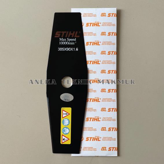 Pisau Potong Rumput STIHL FR 3001 Ukuran 305 x 90 x 1.6 Brushcutter 328 FR-3001 BG-328 Grass Trimmer