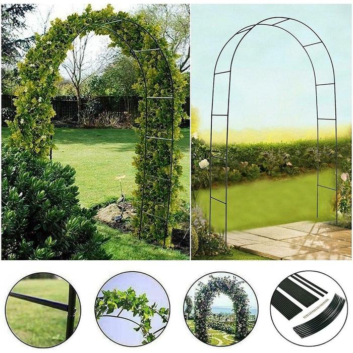 READY Garden Arch 240cm x 13mm Ajir Lengkung Rambatan Tanaman