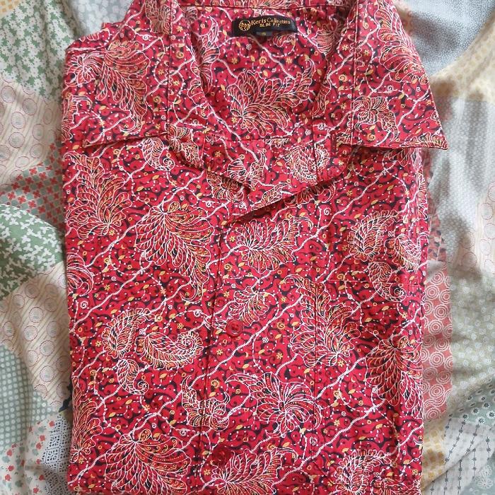 batik keris size S ori second mulus pjg 71 lbr 51