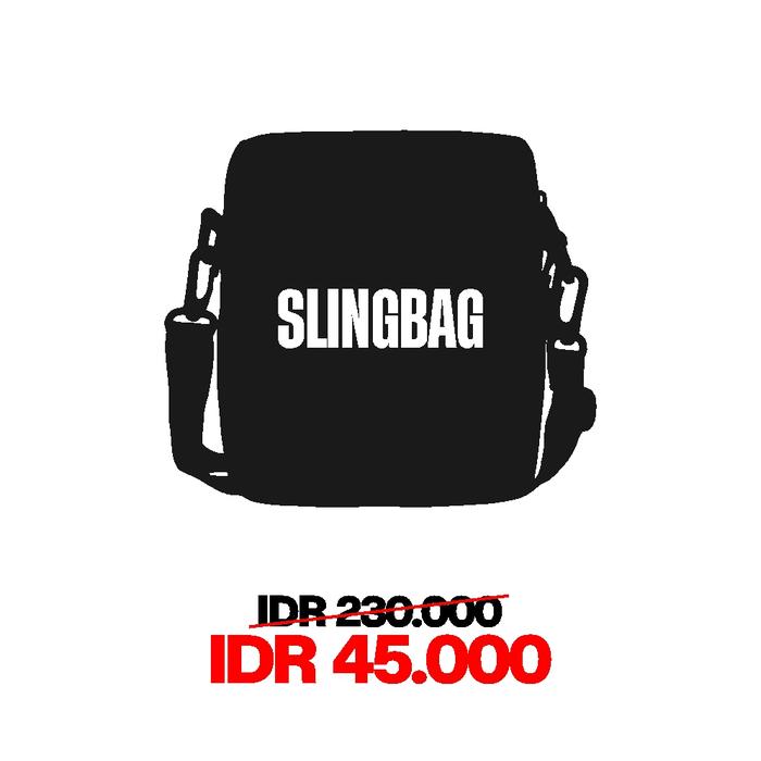 Rown Division Sling Bag || Tas Selempang Flashsale
