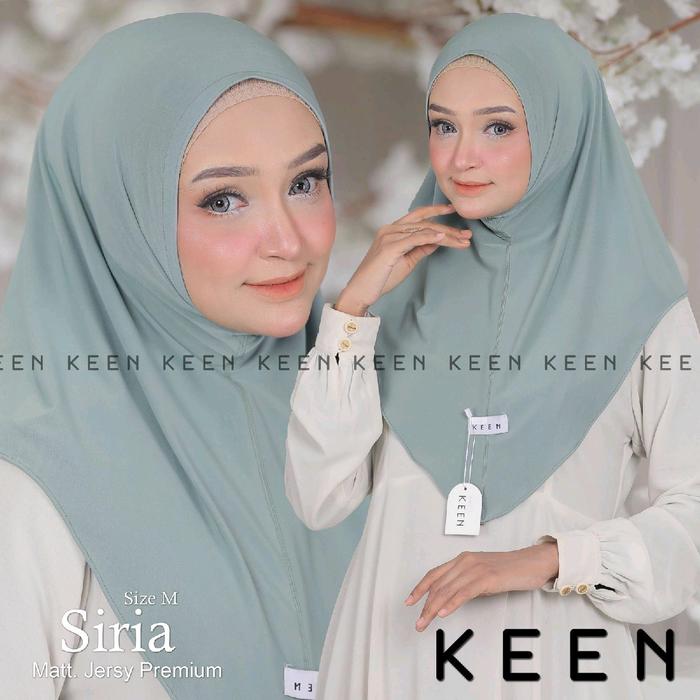 Bergo / Jilbab Instan / Non pet/ Keen  M