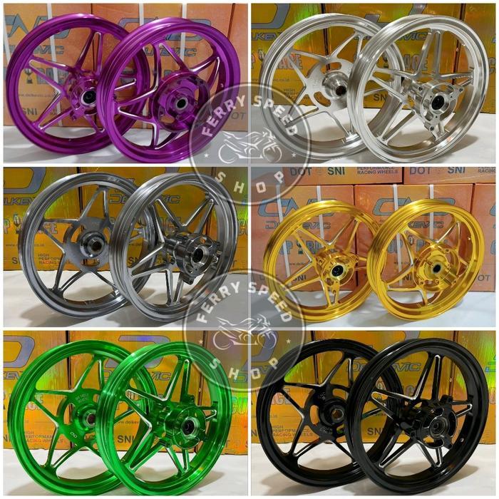 Velg Racing V Speed Nmax New & Nmax Old / Pelek Racing Vnd Bintang Nmax Old & Nmax New Ukuran 185/21