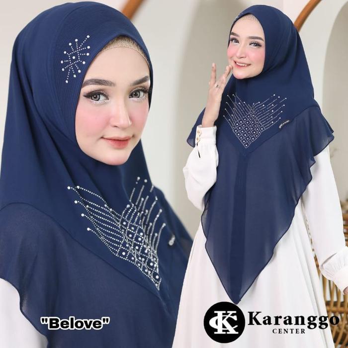Dapatkan Hijab Belove Payet Mewah Simpel Ori Karanggo