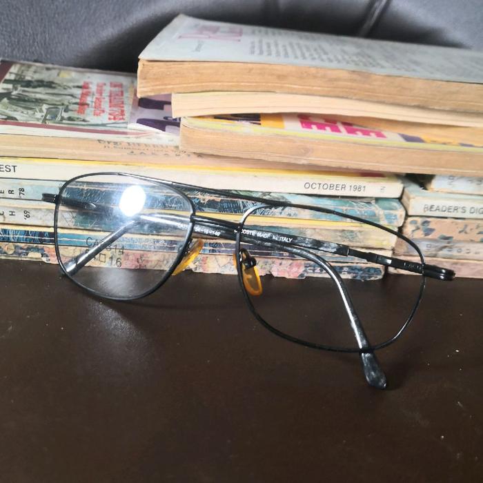 Vintage frame kacamata lacoste la 7758 ukuran 54:16