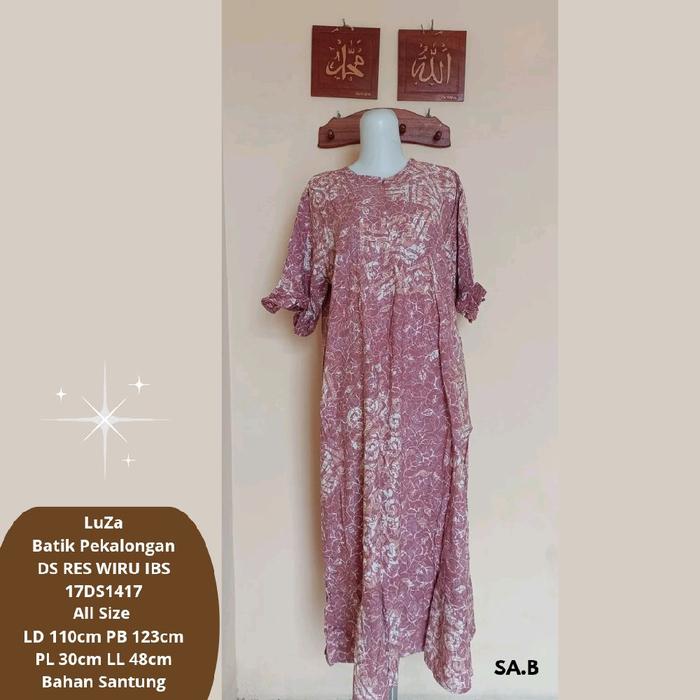 Daster LuZa Batik Pekalongan DS RES WIRU IBS (B)