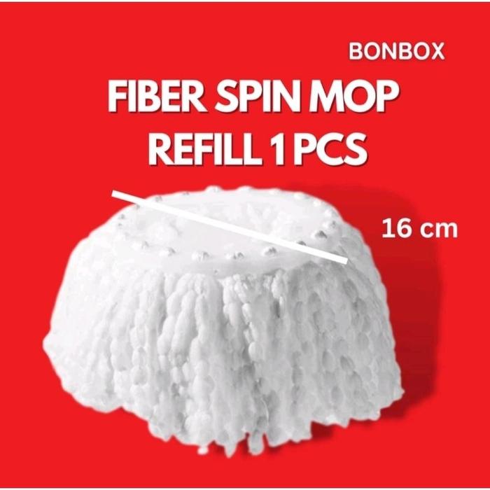 (REFILL BONBOX BCT817 )- BONBOX KAIN PEL REFIL PENGGANTI KAIN PEL spin mop cleaning tool Refil Kain 