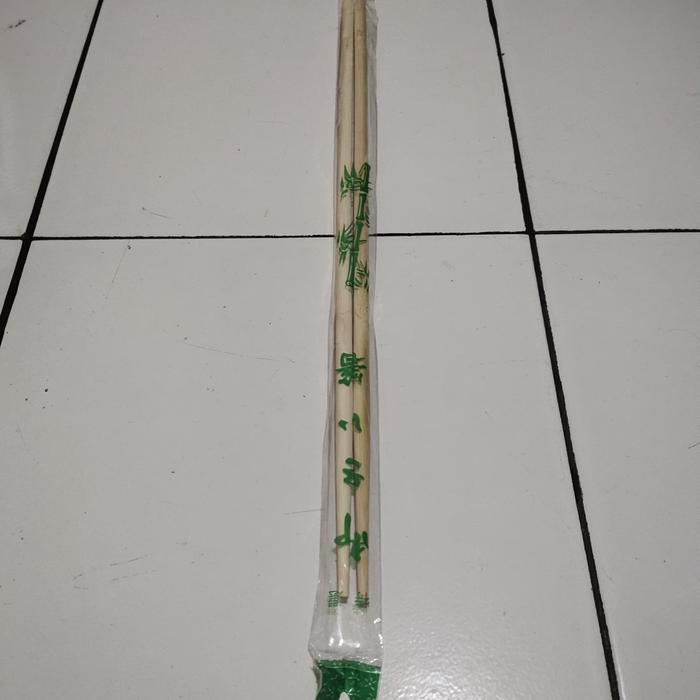 sumpit bambu panjang pengaduk mi ayam