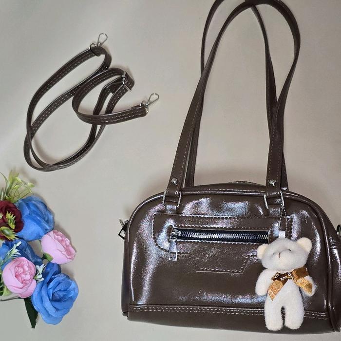Tas Bahu Mini Choco Shine Teddy