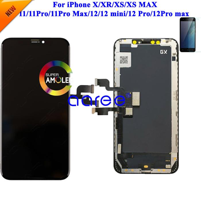 GX OLED LCD Display For iPhone X LCD Display For iPhone XS MAX 11/11