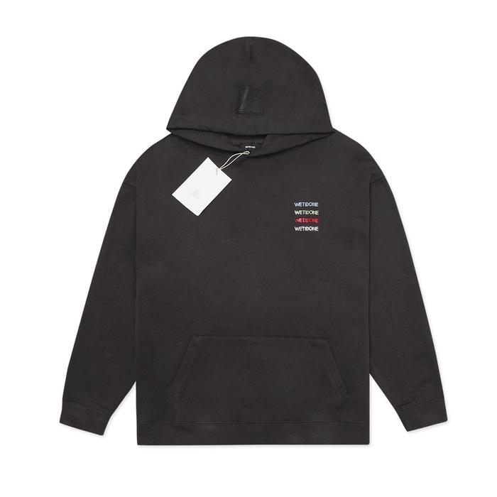 Ready- We11done Hoodie Katun Oversize Dengan Beads