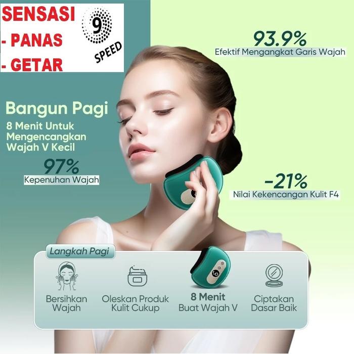 ORIGINAL MULTIFUNGSI GUASHA BEAUTY GUASHA WAJAH GUASHA BADAN ALAT PIJAT WAJAH PIJAT BADAN Gua Sha Al