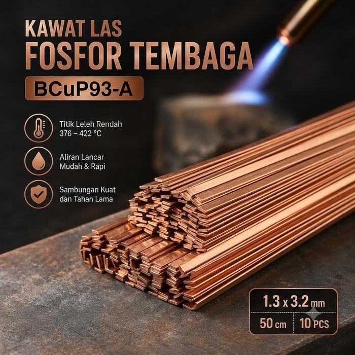 Mtos Jakarta - Kawat Las Welding Rod | Batang Las Tembaga | Peralatan Pengelasan