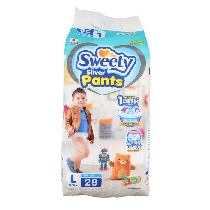 pampers sweety silver pants celana
