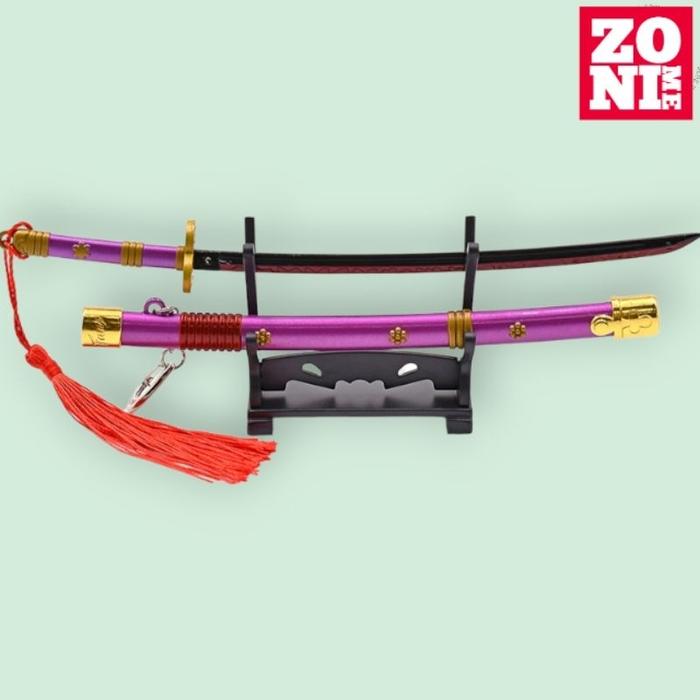 ZONIME Keychain Kunai Minato Yondaime Anime Naruto Hokage IV Gantungan