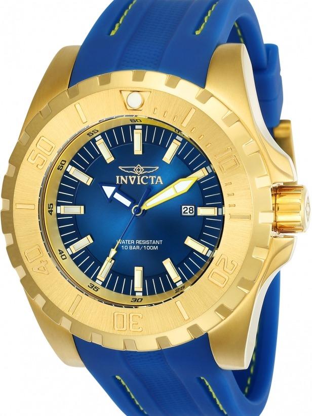 JAM TANGAN PRIA INVICTA PRO DIVER ORIGINAL 23736 SPORT BIG SIZE ORIGINAL MEWAH TAHAN AIR ANALOG