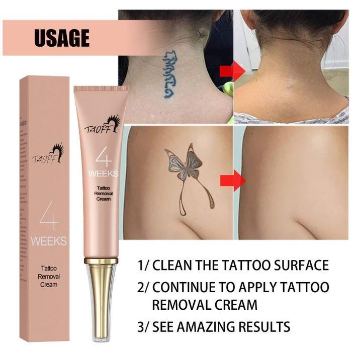 Cream Krim Penghilang Tatto Penghilang Tato Permanen Tanpa Rasa Sakit
