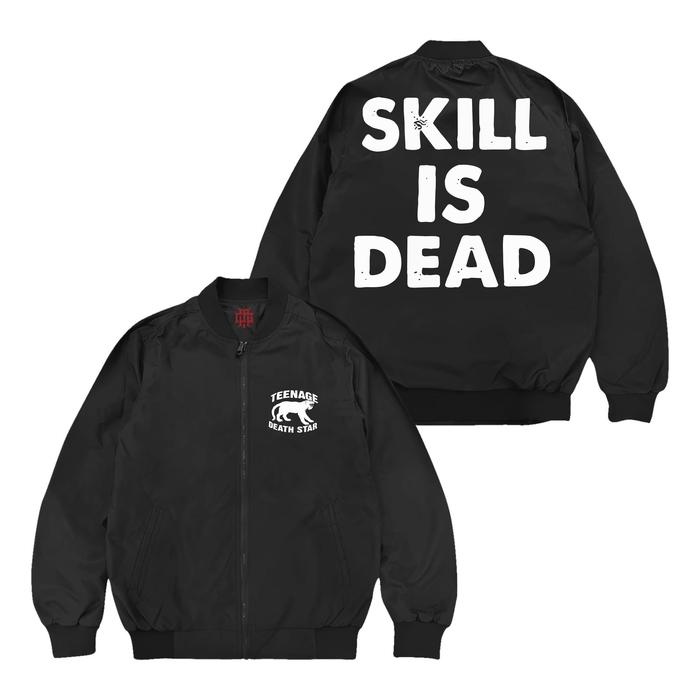 Auxso Clothing Jacket Bomber Teenage Death Star Jacket pria waterproof Black Unisex