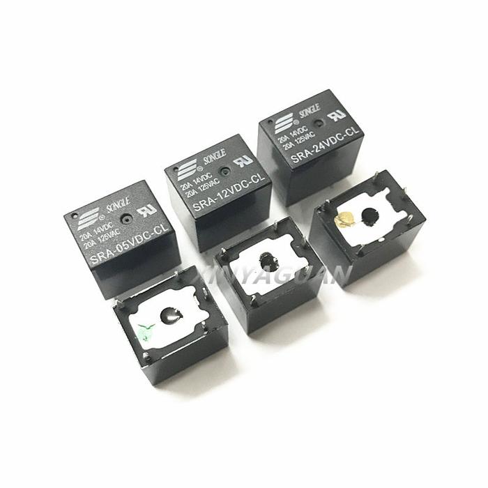 10Pcs SONGLE Power Relay SRA-05VDC-CL SRA-12VDC-CL SRA-24VDC-CL 5V