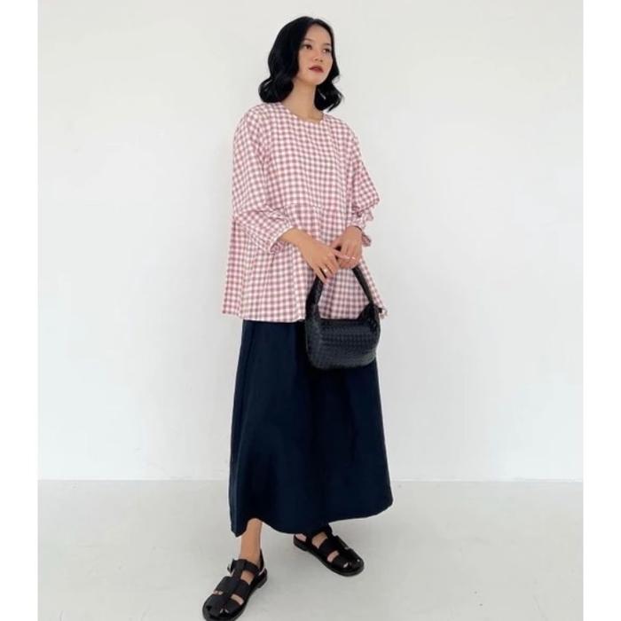 TRICK & TRICKY GINGHAM TOP