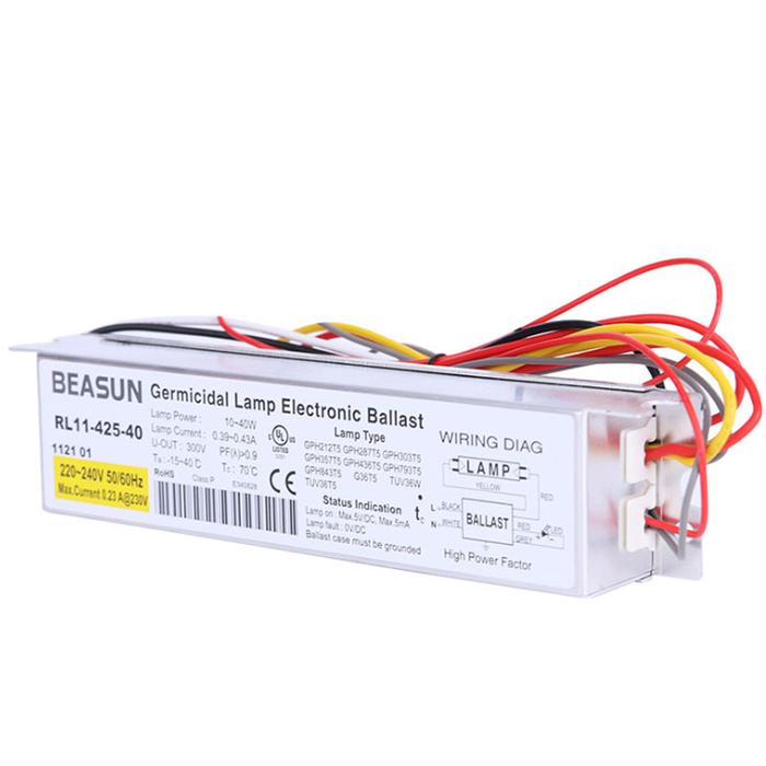 UV Disinfection Lamp Electronic Ballast 10-41W Universal Type