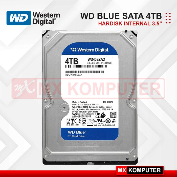 Hardisk Internal WD Blue 4TB 3.5"