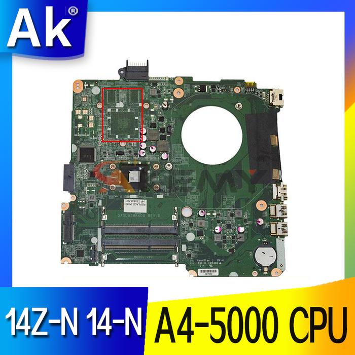 Untuk HP PAVILION 14Z-N 14-N Laptop Motherboard A4-5000 Vaz 100%