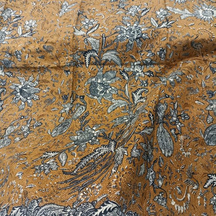 Kain batik tiga negri sogan pagi sore bahan katun halus