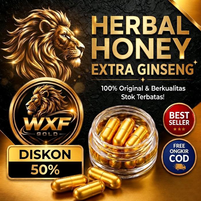 PROMO(COD) Isi 4 Madu Bubuk Alami Extrak Gingseng Original Honey Gratis Ongkir