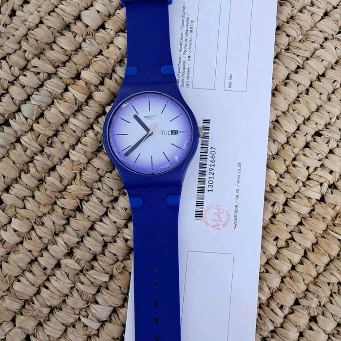 JAM SWATCH PRIA ORIGINAL SUON716 SWATCH SUON 716 NG SWATCH VIOLET VERBENA