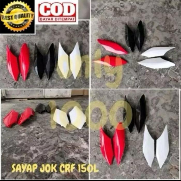 SAYAP JOK CRF 150 L SIDE PANEL COVER BODY CRF150L TRAIL SUPERMOTO MOTOCROSS